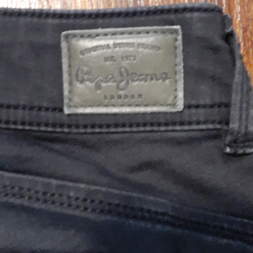 Pepe brooke Jean black slim fit size 30 - Picture 7 of 16